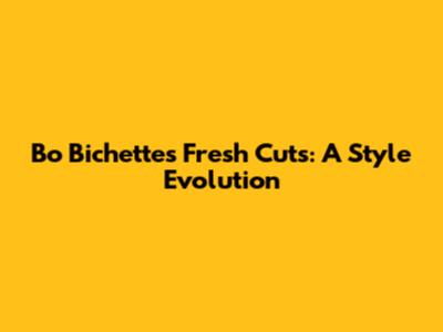 Bo Bichette's Fresh Cuts: A Style Evolution