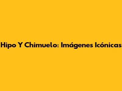 Hipo Y Chimuelo: Imágenes Icónicas