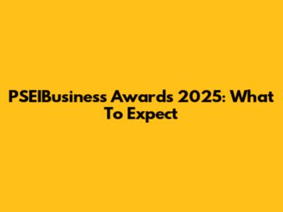 PSEIBusiness Awards 2025: What To Expect