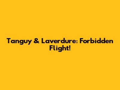 Tanguy & Laverdure: Forbidden Flight!